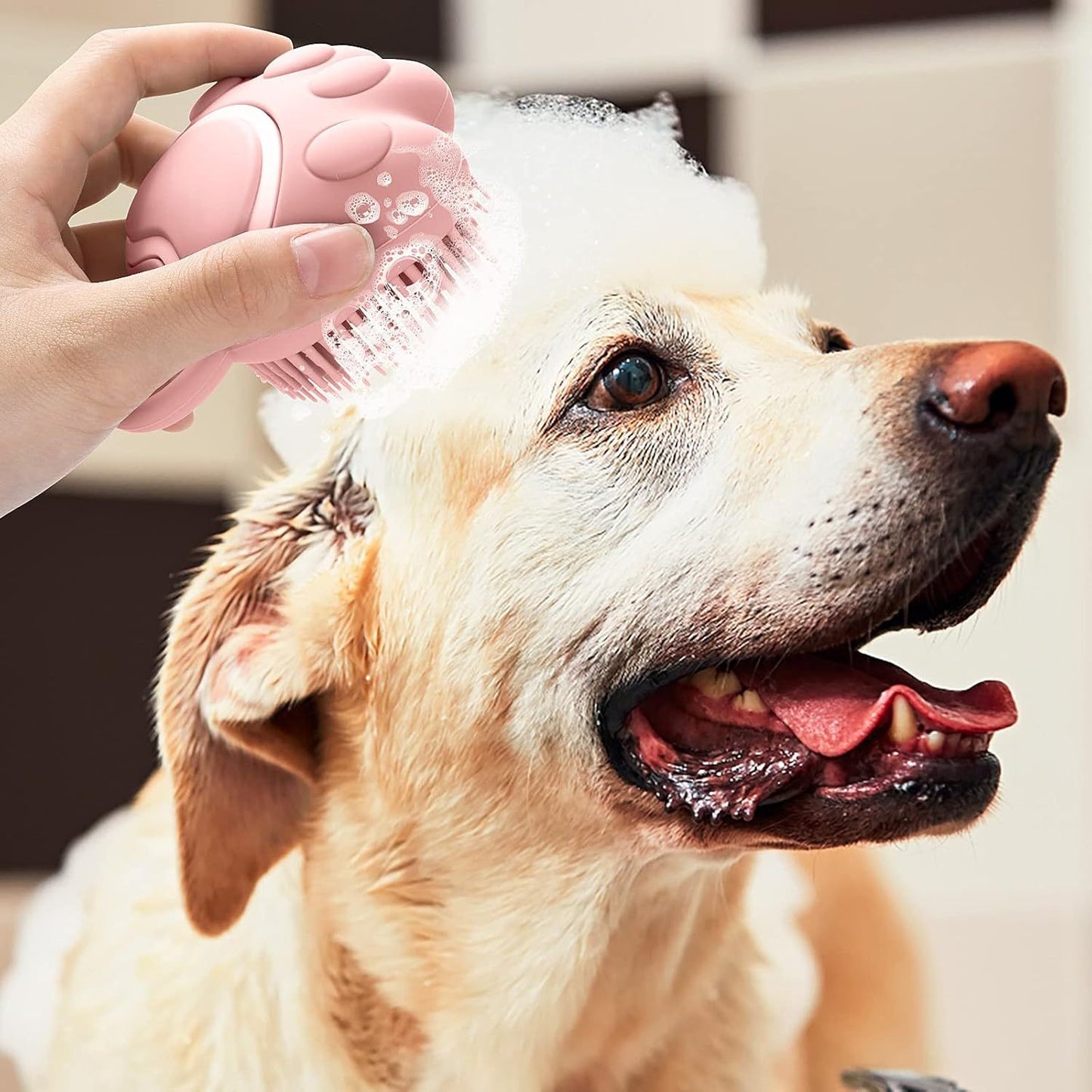 Electric Pet Shampoo Brush