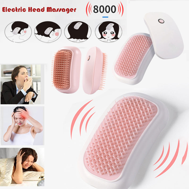 Silicone Scalp Massager – Deep Clean & Hair Growth Boost