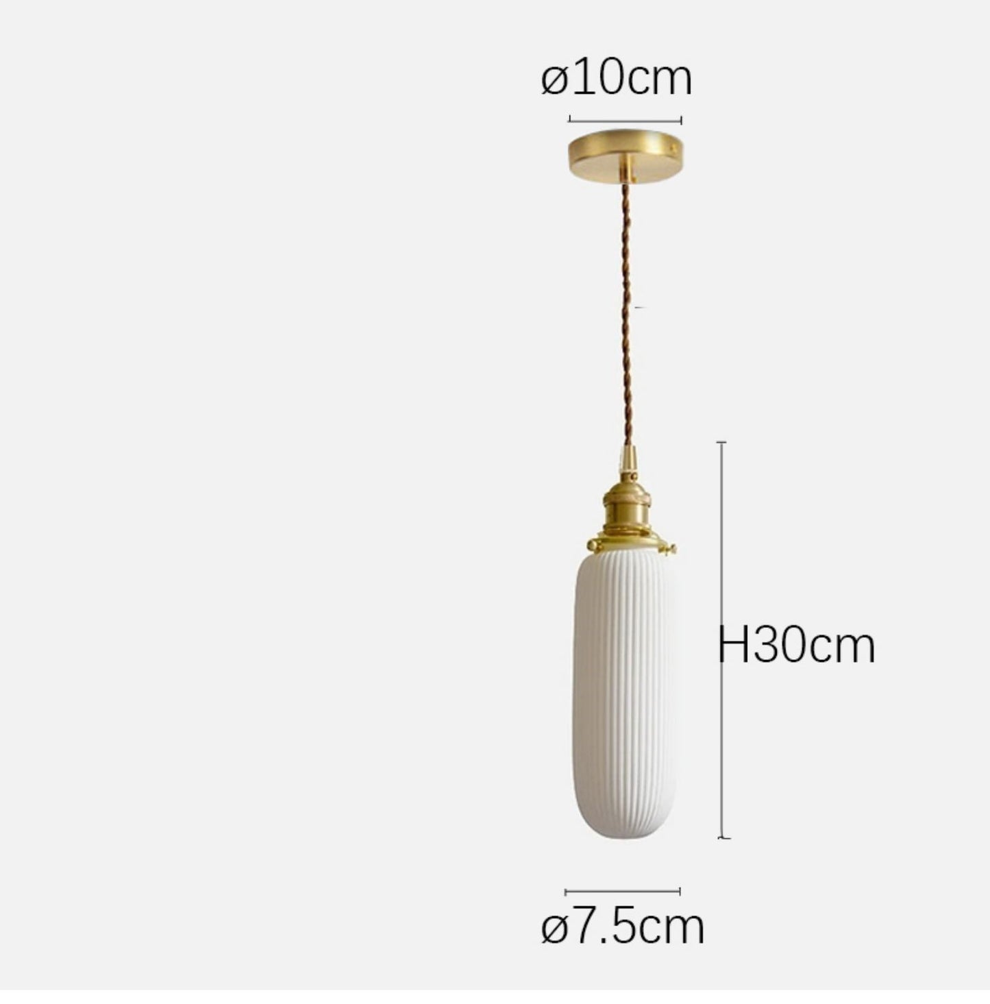 Japanese Fashion Creative Vintage Ceramic Chandelier