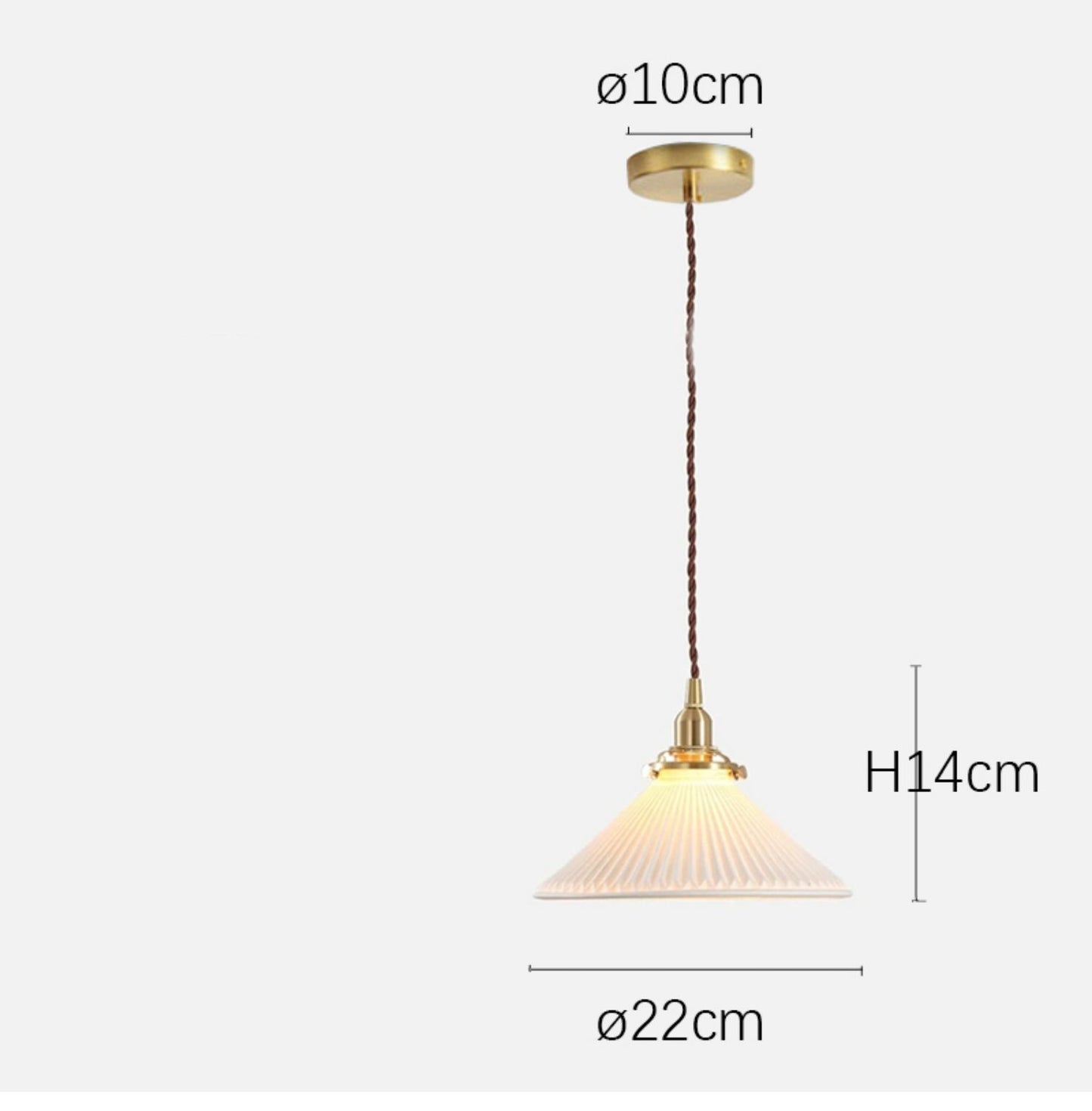 Japanese Fashion Creative Vintage Ceramic Chandelier