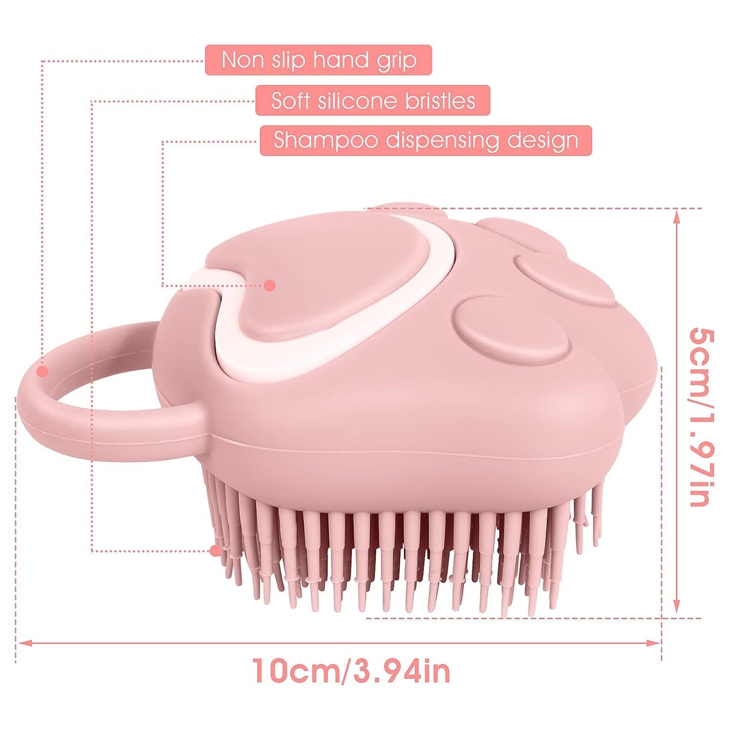 Electric Pet Shampoo Brush