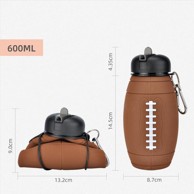 • Collapsible Water Bottle – Leakproof & BPA-Free