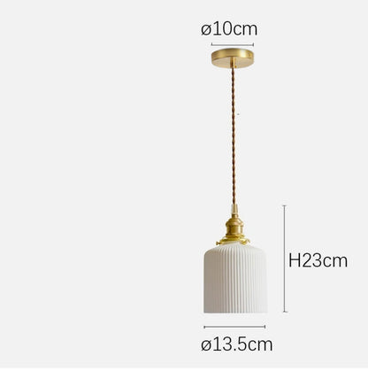 Japanese Fashion Creative Vintage Ceramic Chandelier