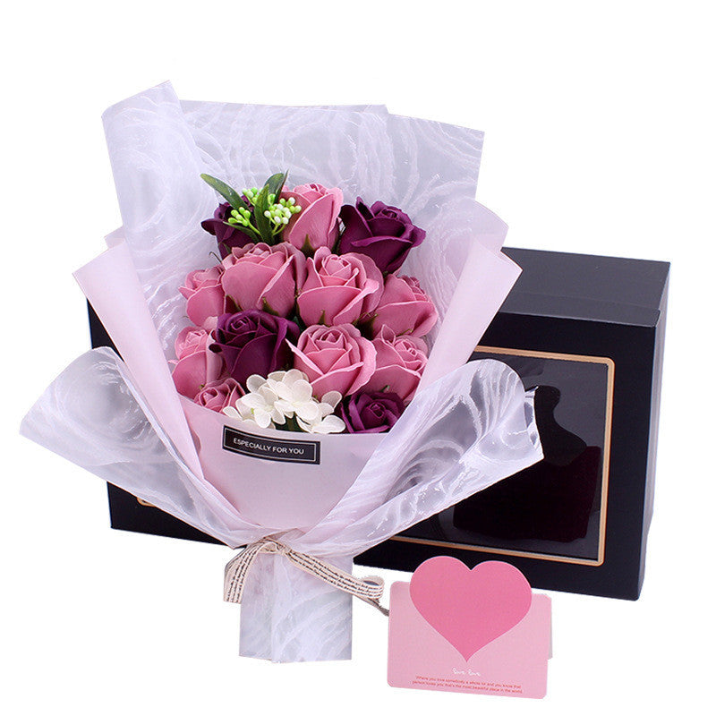 Romantic Rose Lego Kit – Creative Gift for Her