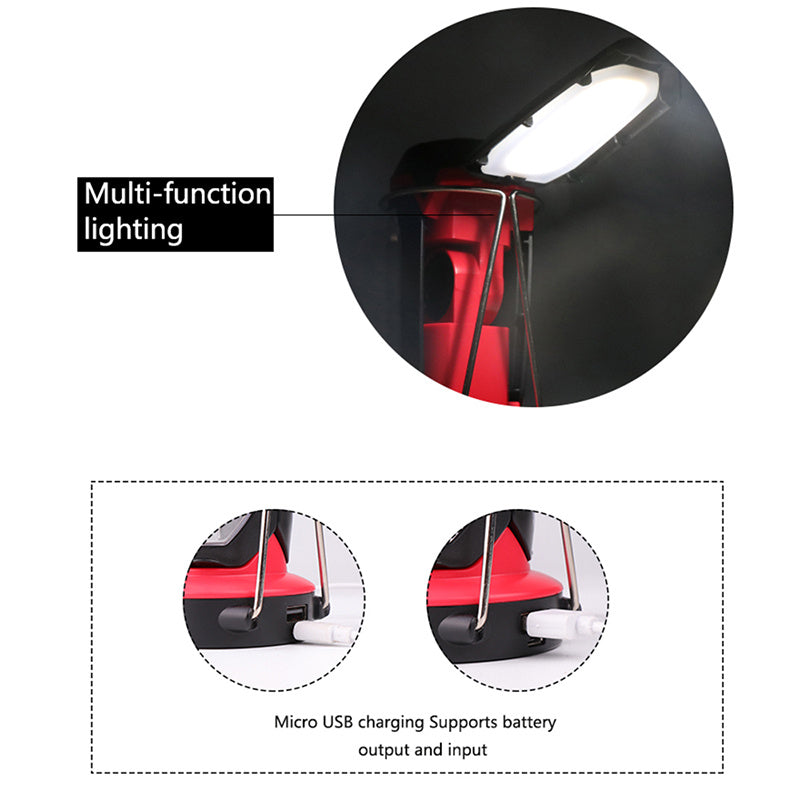 Rechargeable LED Camping Light – 3 Brightness Modes