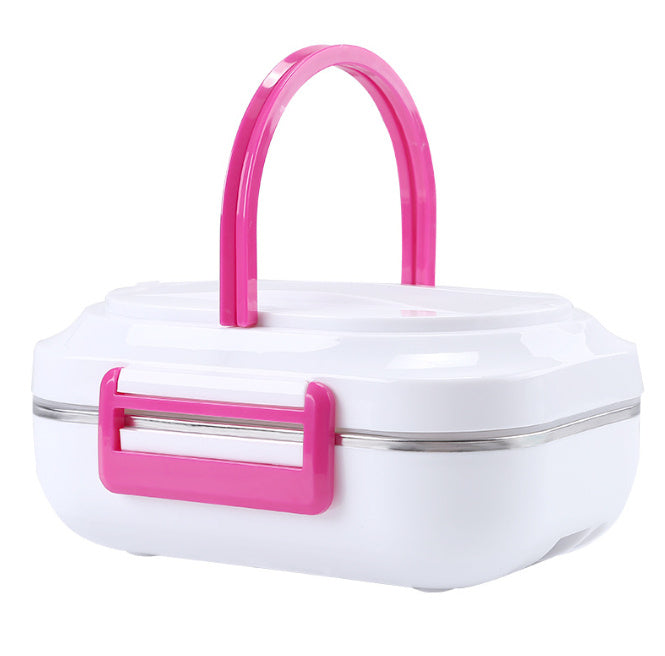 Three-grid Electric Heating Lunch Box Food Heater For Vehicle-mounted Office