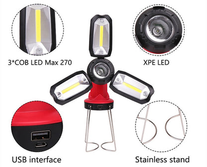 Rechargeable LED Camping Light – 3 Brightness Modes
