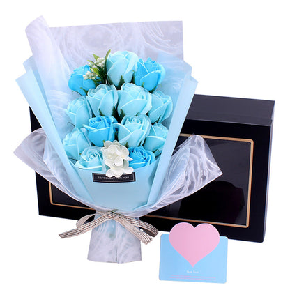 Romantic Rose Lego Kit – Creative Gift for Her