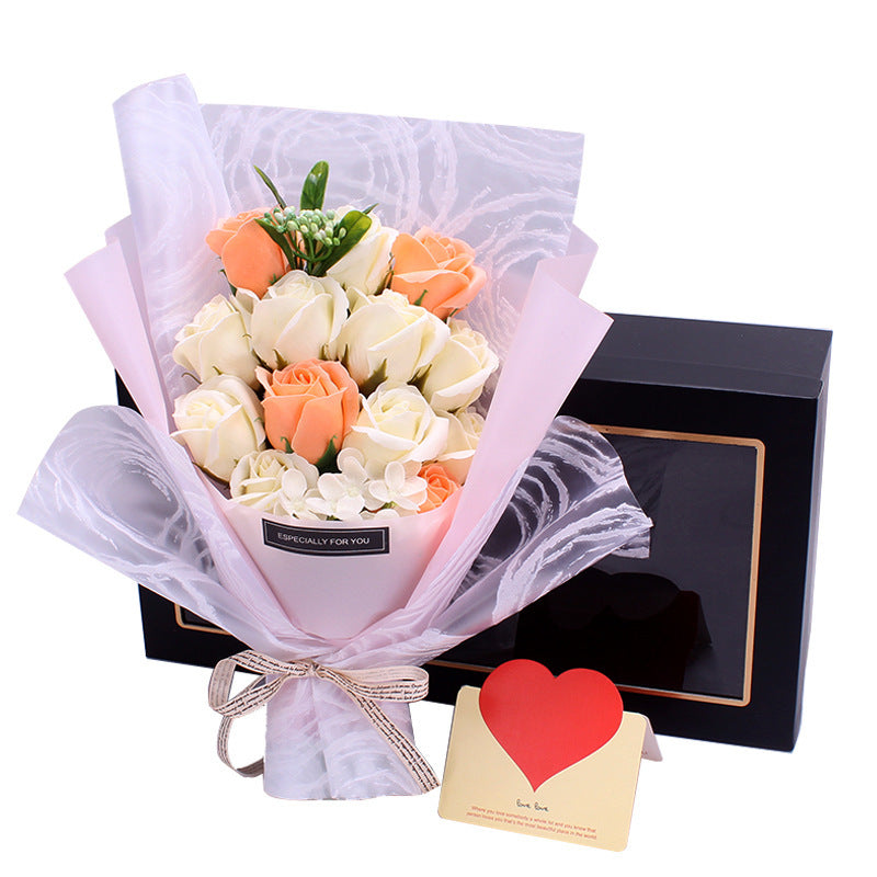 Romantic Rose Lego Kit – Creative Gift for Her
