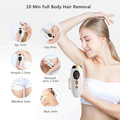 IPL Laser Epilator Permanent Hair Remover
