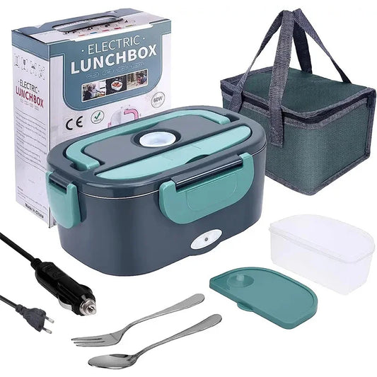 Cordless/Self-heating Electric Lunchbox (Portable, Set-and-forget models)