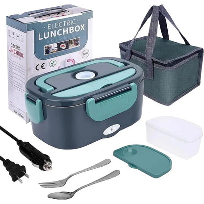 Cordless/Self-heating Electric Lunchbox (Portable, Set-and-forget models)