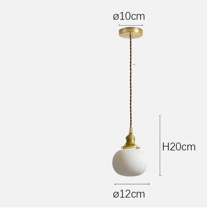 Japanese Fashion Creative Vintage Ceramic Chandelier