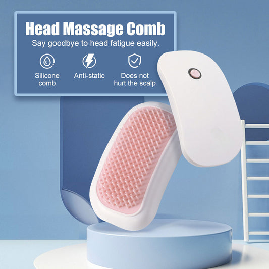 Silicone Scalp Massager – Deep Clean & Hair Growth Boost